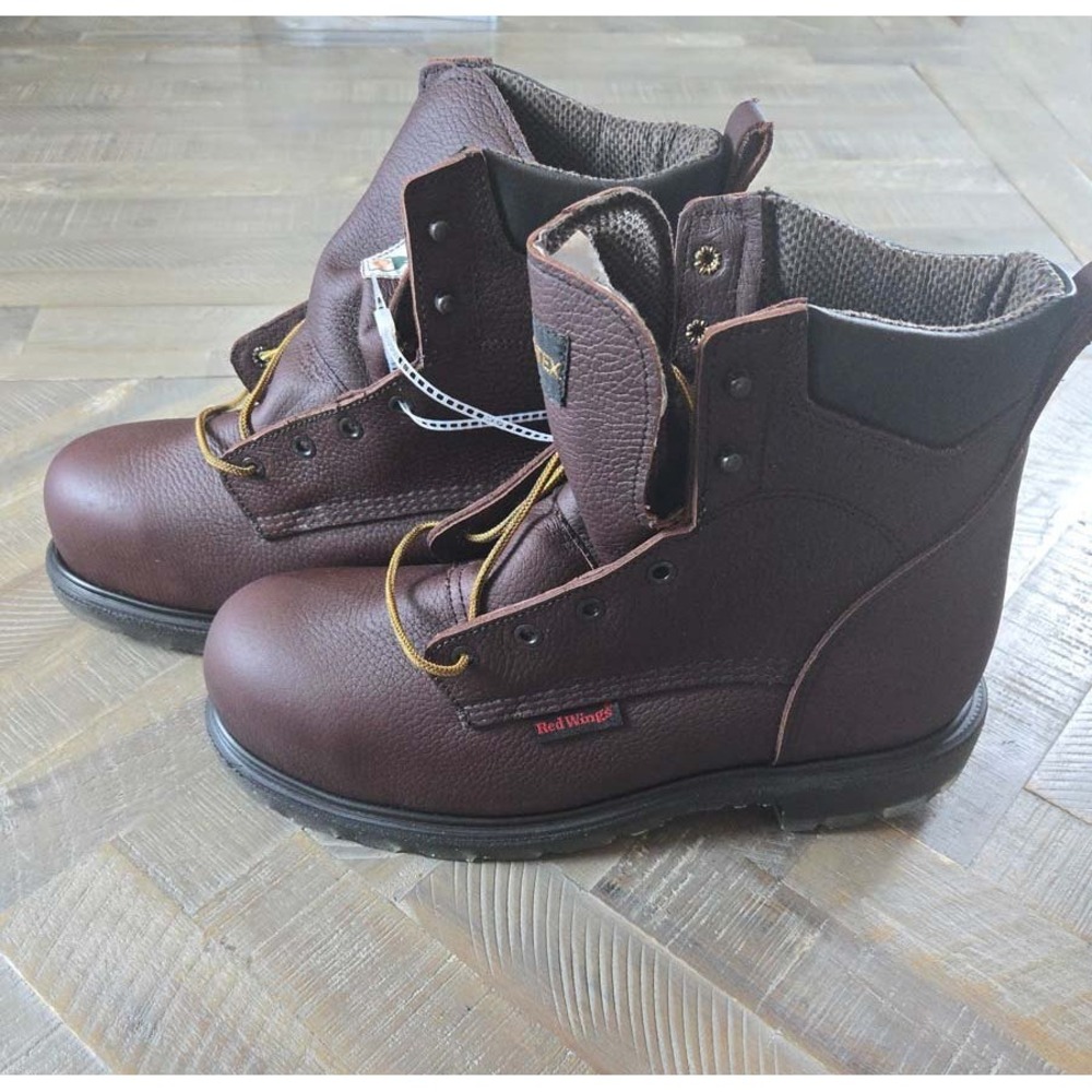 Red Wing 3504 Supersole 2.0 Gore-Tex Steel Toe Work Boots Mens 11 E3 Brown NEW